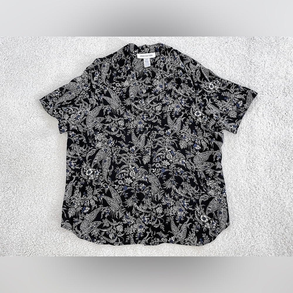 Jones New York 100% silk blouse